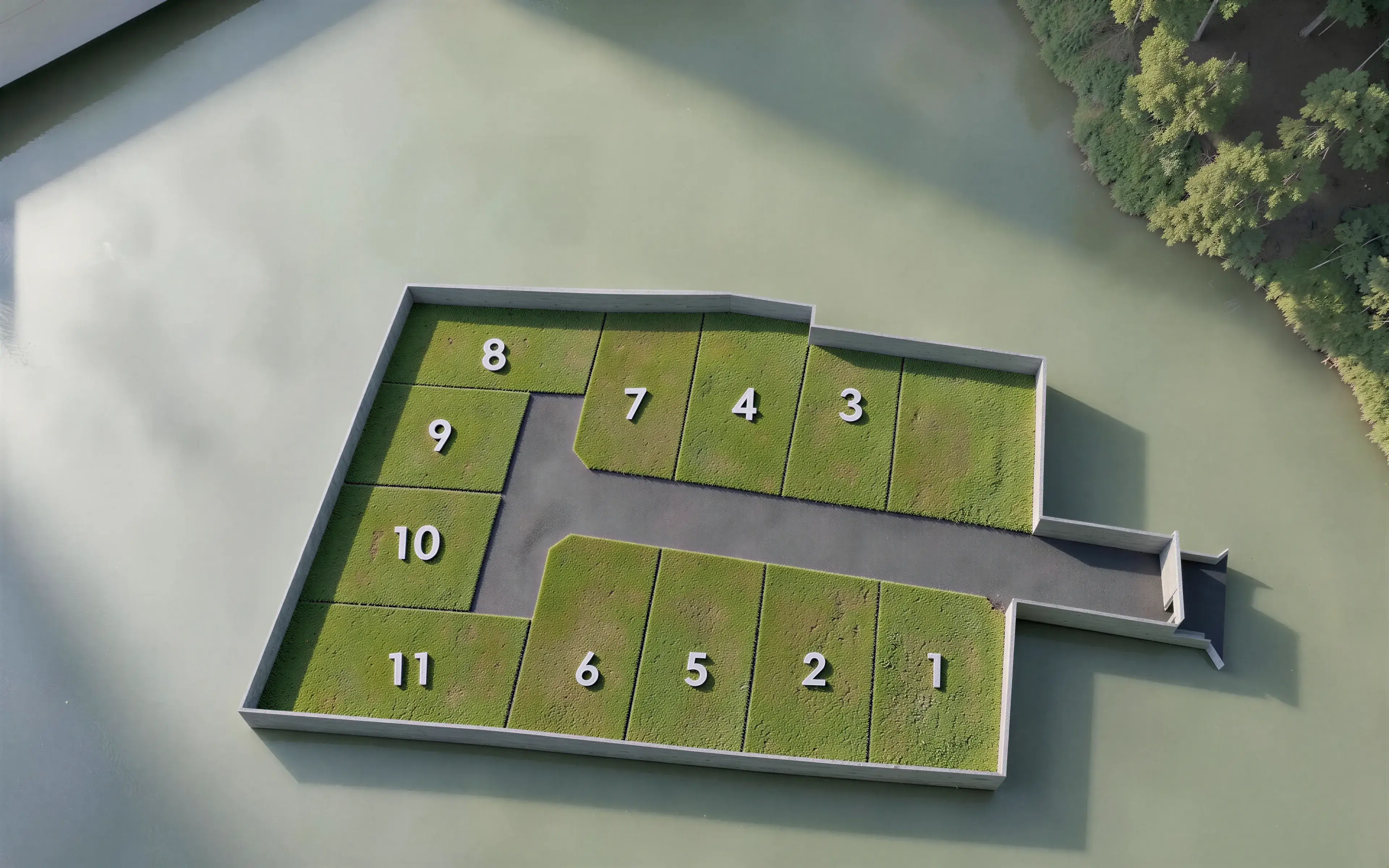 Aerial Plots View